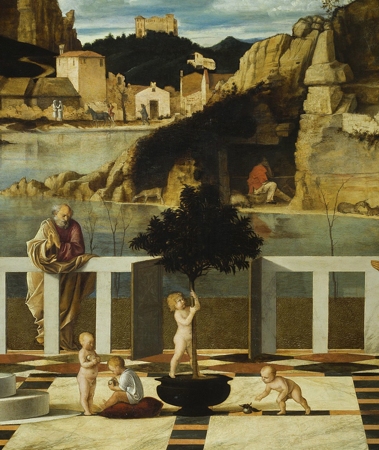 Holy allegory by Giovanni Bellini | Uffizi Galleries
