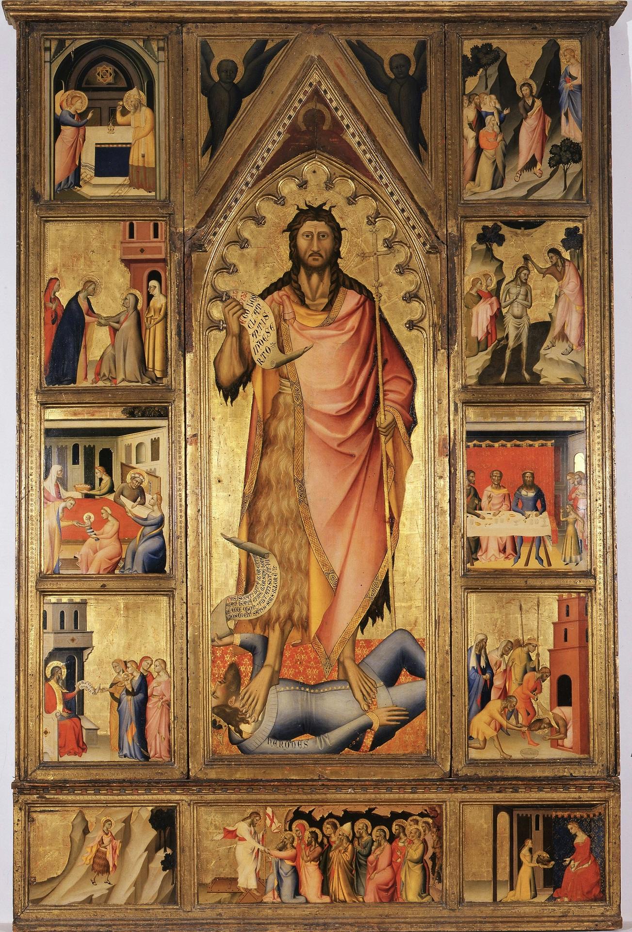 San Giovanni Battista e storie della sua vita