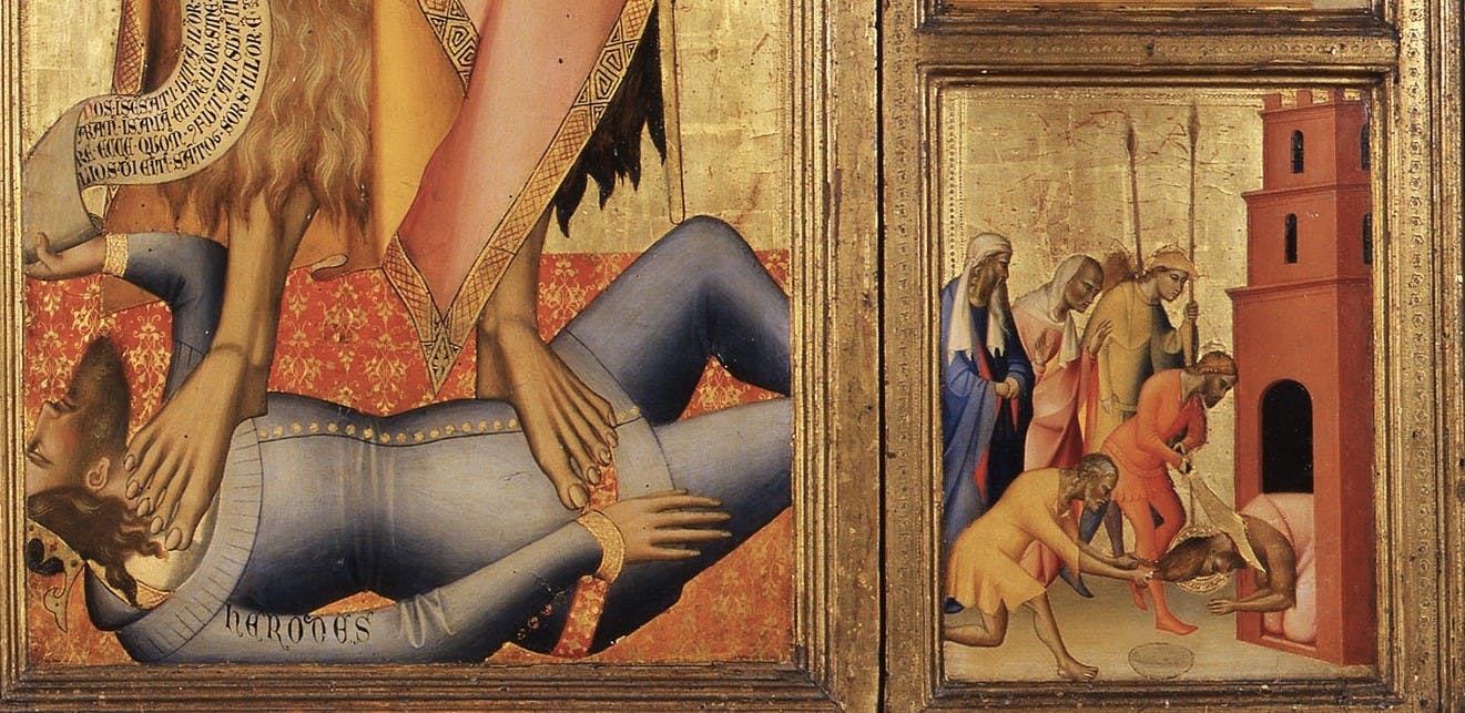 San Giovanni Battista e storie della sua vita
