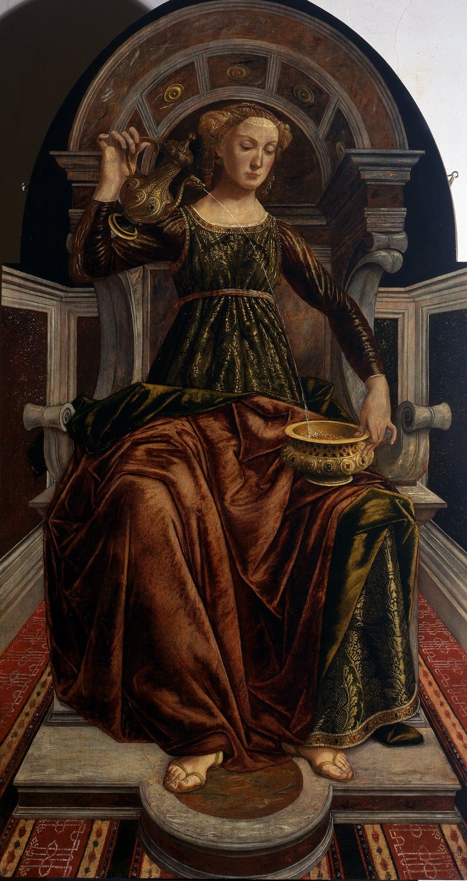 Traite Pratique de L'Art de Tremper【仏語】 The Temperance by Piero del Pollaiolo | Uffizi Galleries