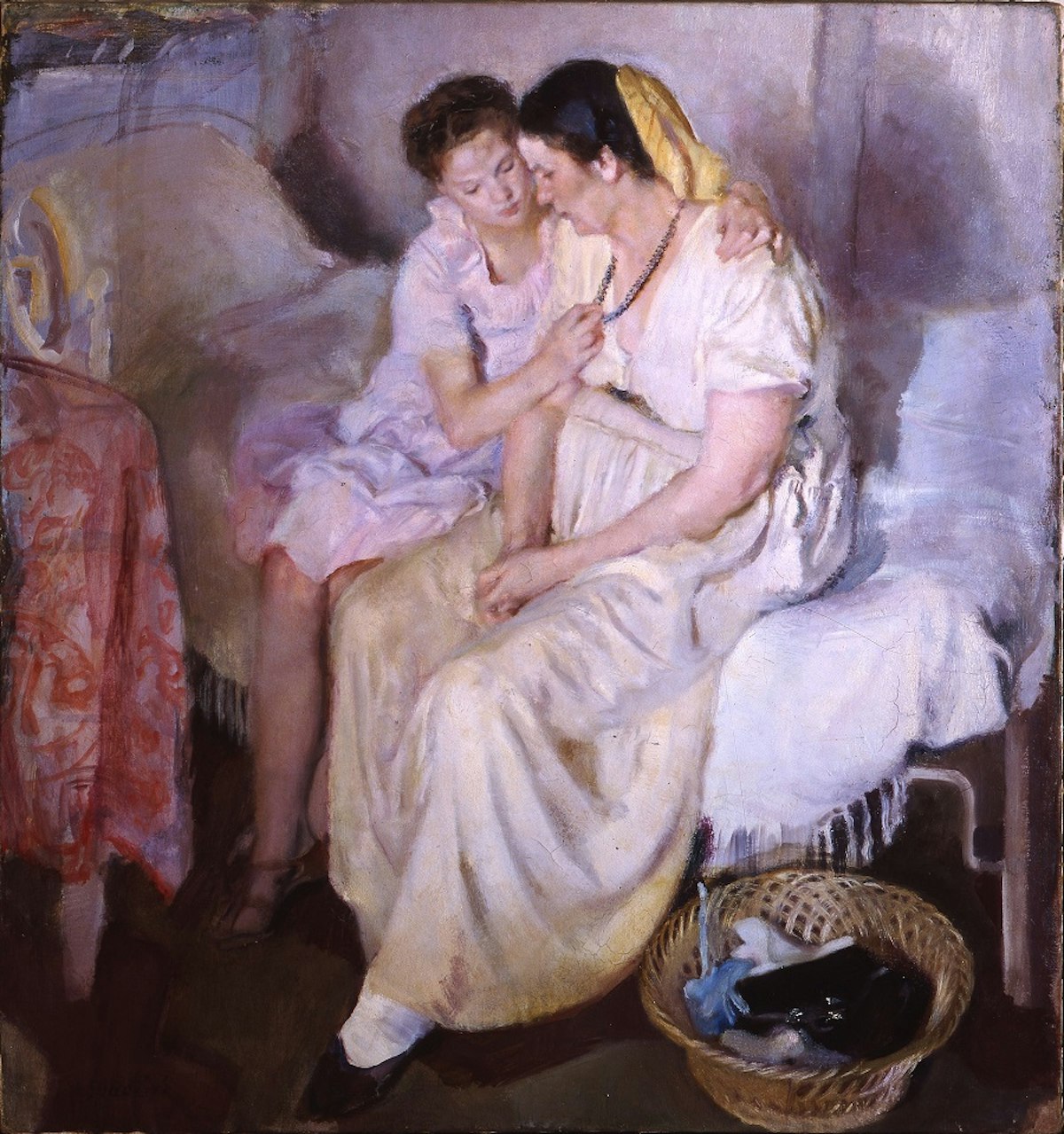 Armando Spadini, Confidenze; Galleria d'arte moderna Palazzo Pitti