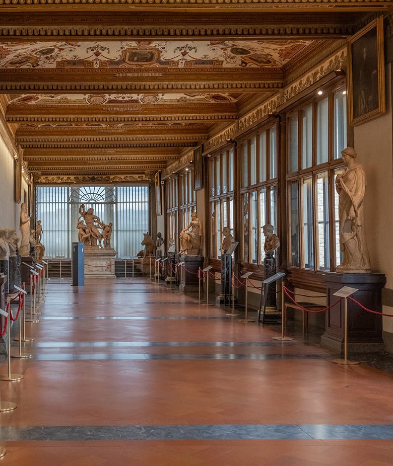 Gli Uffizi visti da vicino