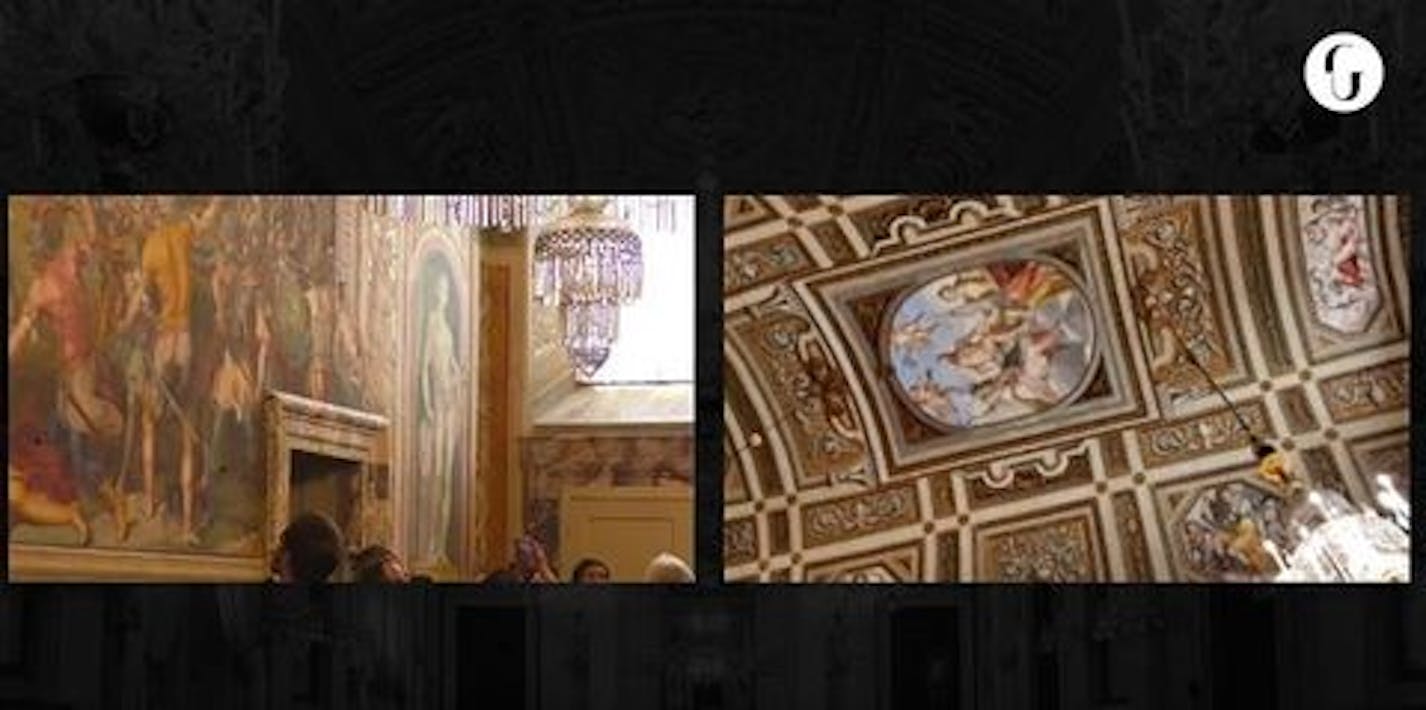Presentazione del restauro degli affreschi della Sala di Bona, degli arazzi Valois e di un'altra importante donazione