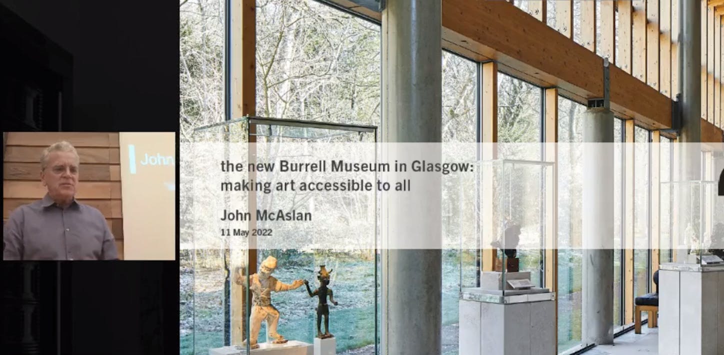 John McAslan - The new Burrell Museum in Glasgow: making art accessible to all