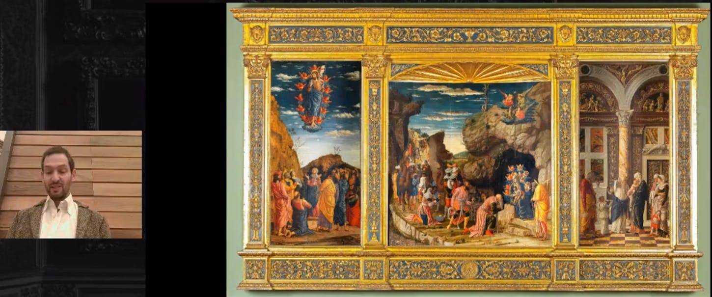 Stefano L’Occaso - The reconstruction of the Uffizi triptych by Andrea Mantegna