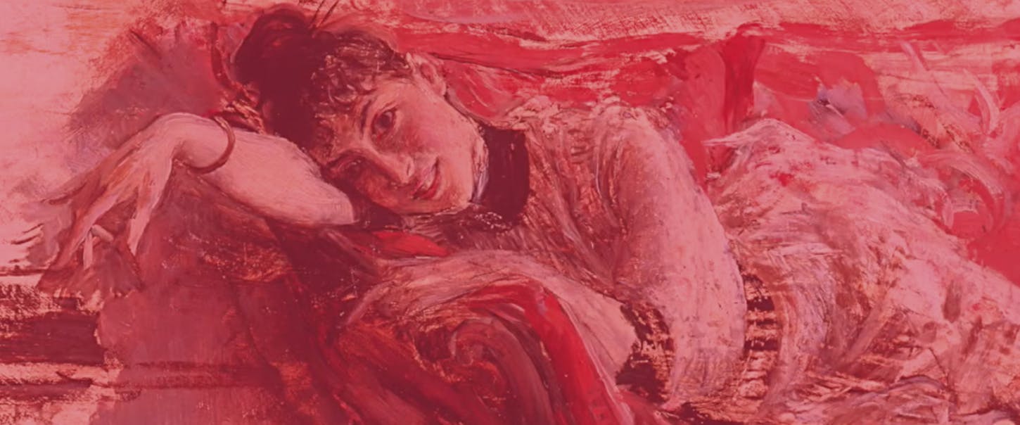 I ritratti femminili di Giovanni Boldini e Gabriele D'Annunzio