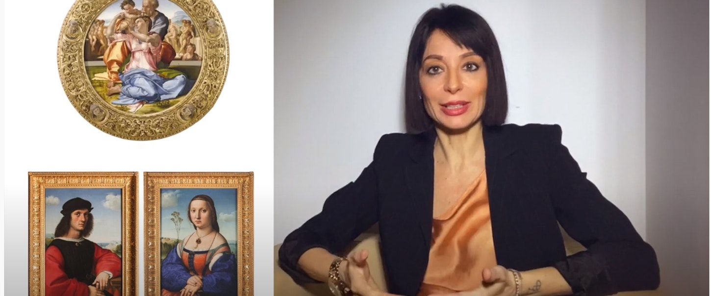 I ritratti di Agnolo e Maddalena Doni di Raffaello