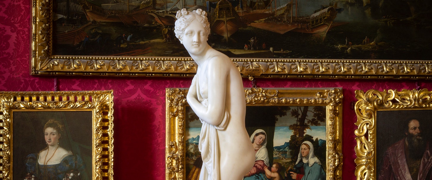 La Venere Italica di Canova in diretta da Palazzo Pitti