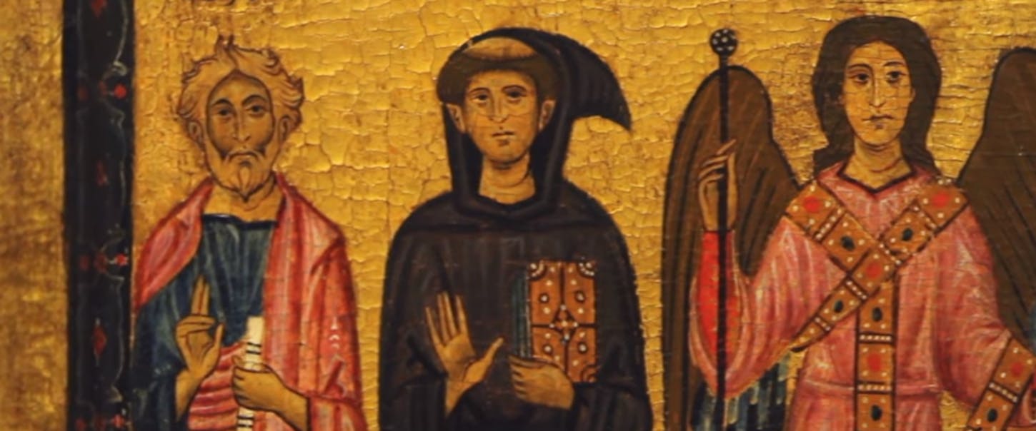 Due tavole dedicate a San Francesco, dipinte da Bonaventura Berlinghieri