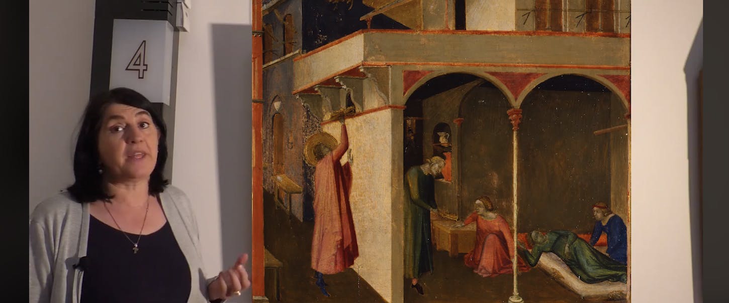 The stories of St. Nicholas by Ambrogio Lorenzetti