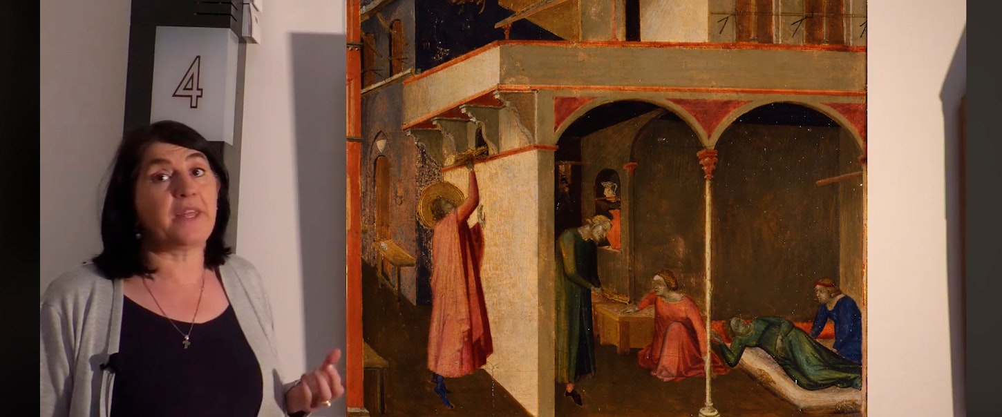 The stories of St. Nicholas by Ambrogio Lorenzetti