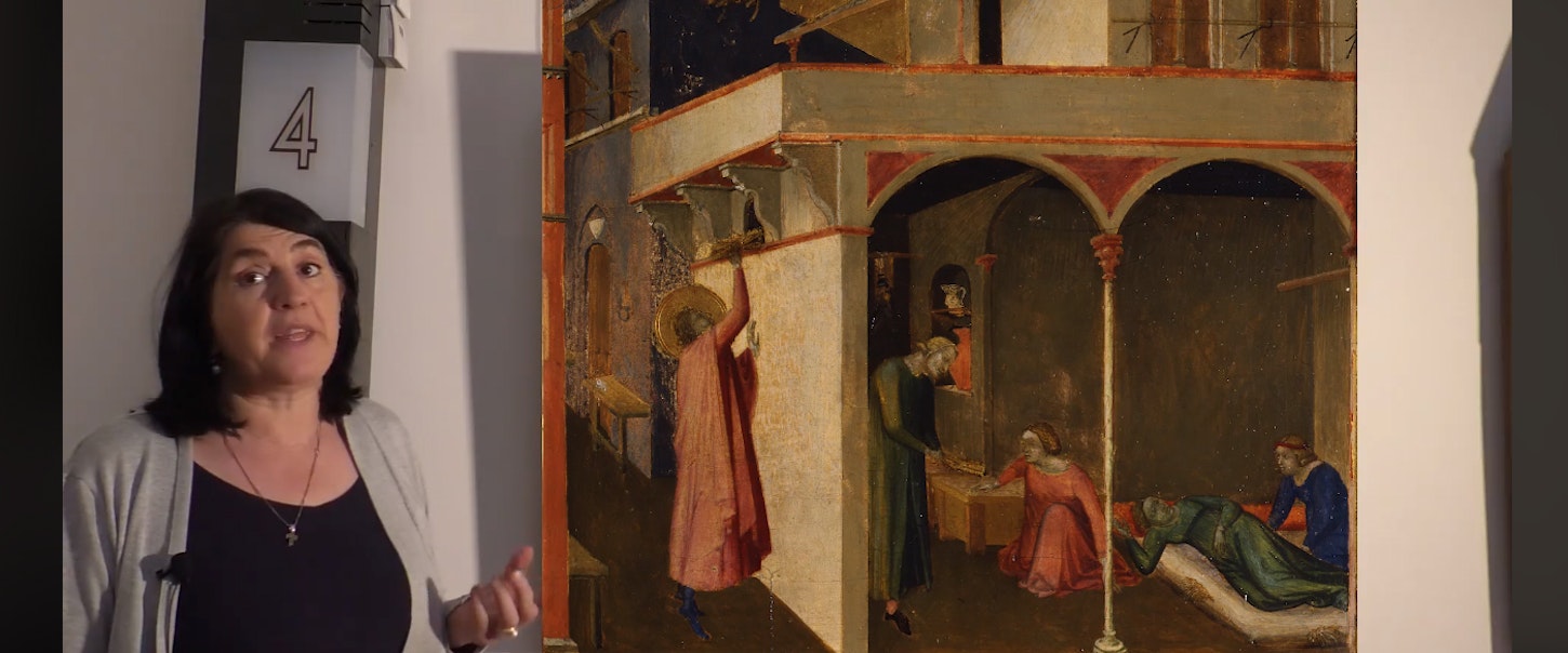 Le storie di San Nicola dipinte da Ambrogio Lorenzetti