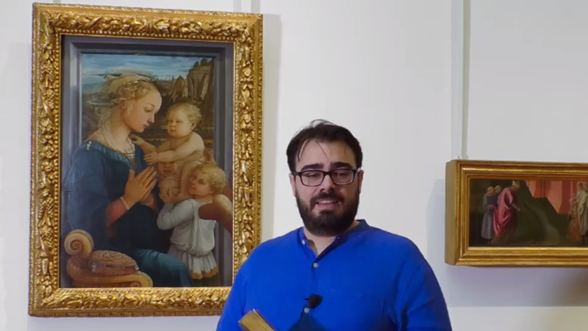 Madonna with Child and two Angels by Filippo Lippi