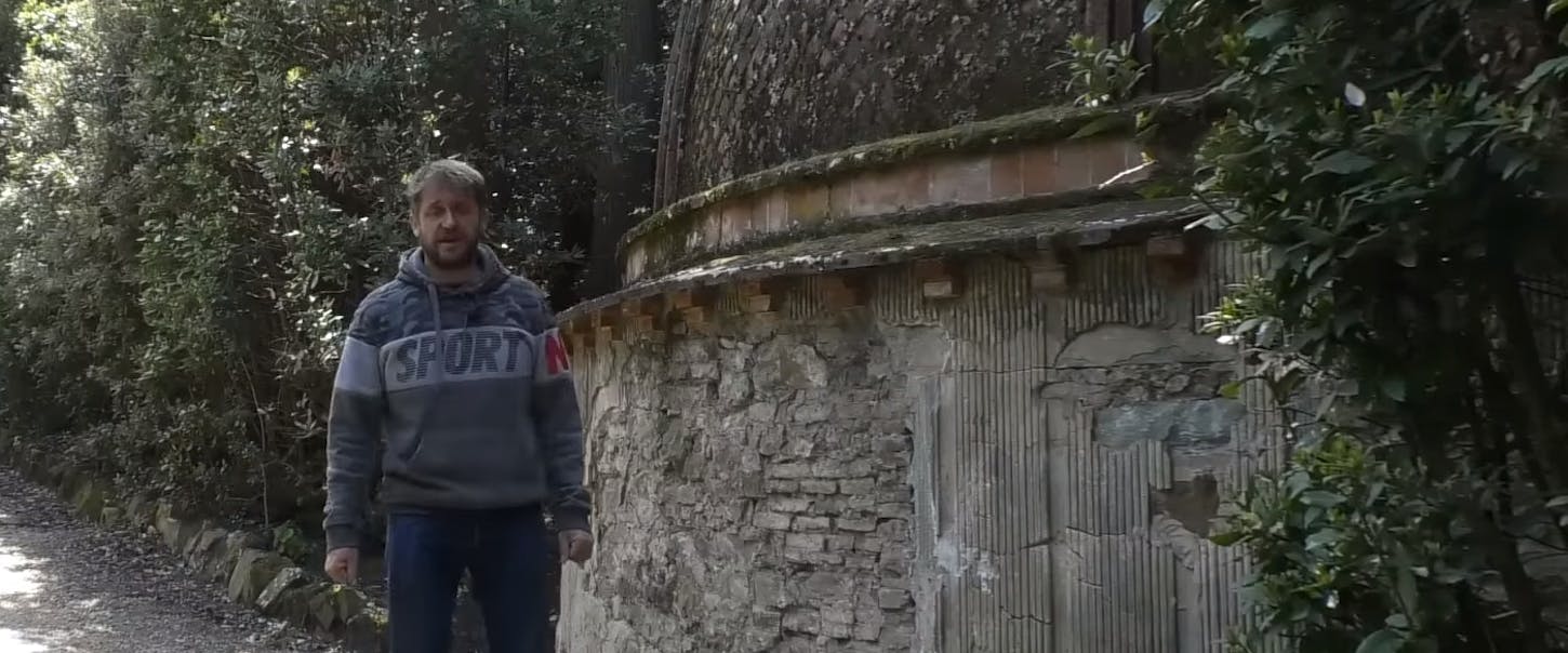 The ice houses of the Boboli Gardens