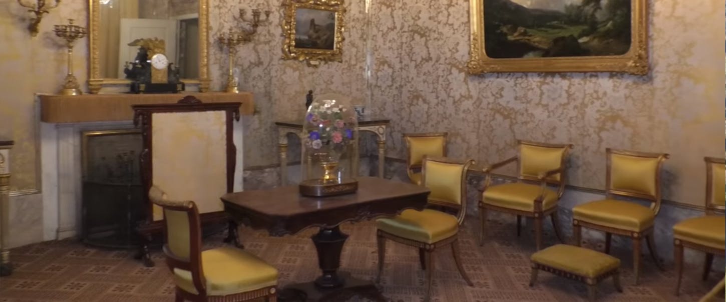 The Apartment of the Duchess of Aosta in Pitti Palace