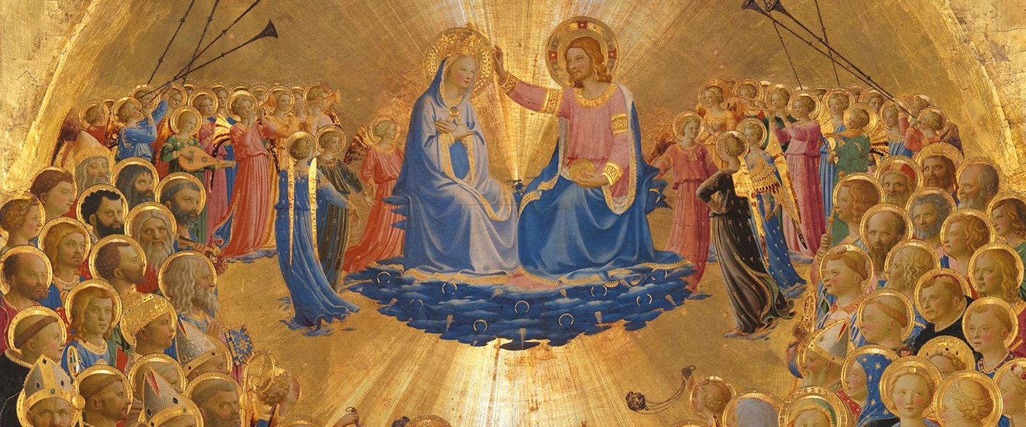 La Glorificazione della Vergine del Beato Angelico