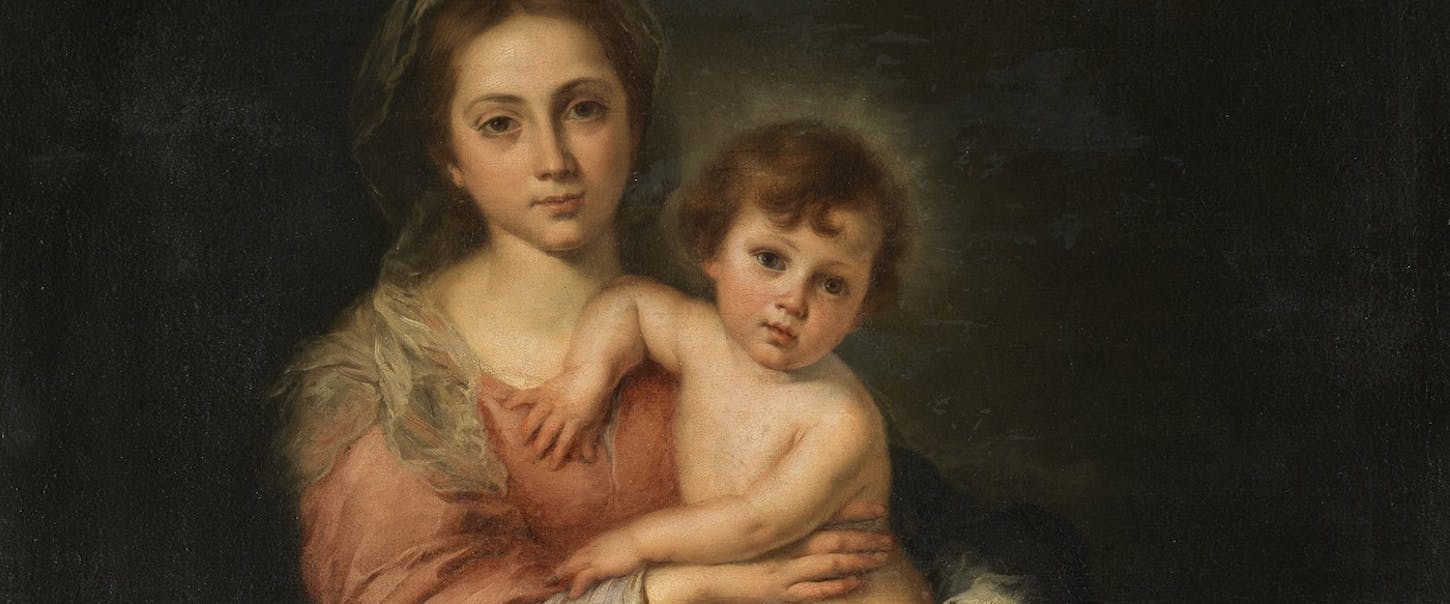 La Virgen con el Niño de Bartolomé Esteban Murillo