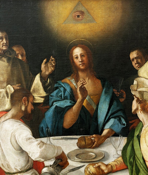 Cena in Emmaus di Pontormo