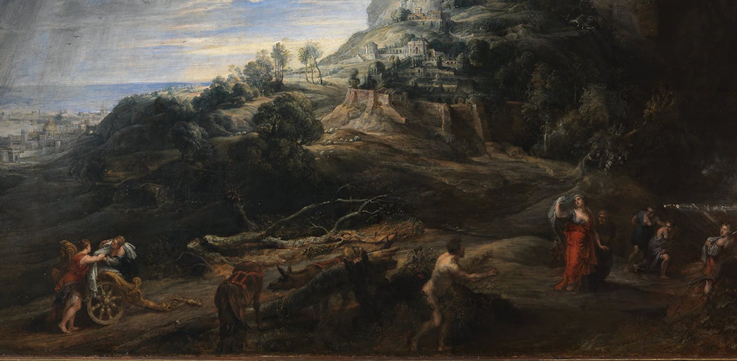 Ulisse all'isola dei Feaci di Pieter Paul Rubens