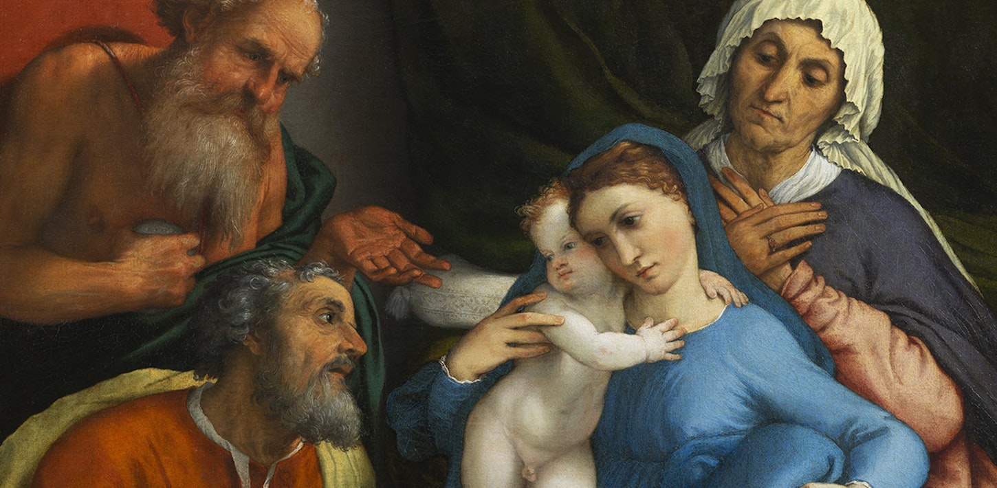 Il restauro della Sacra Famiglia di Lorenzo Lotto