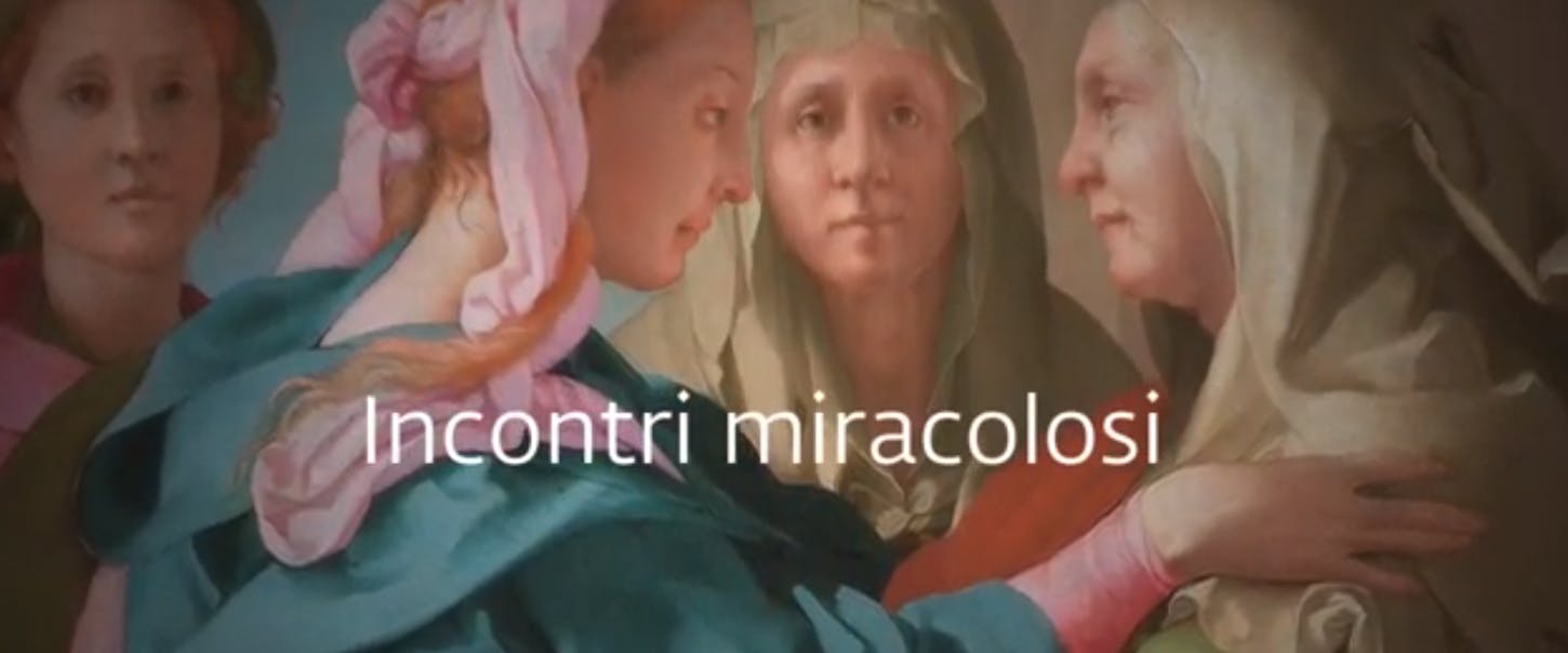 Miracolous Encounters. Pontormo: from drawing to painting