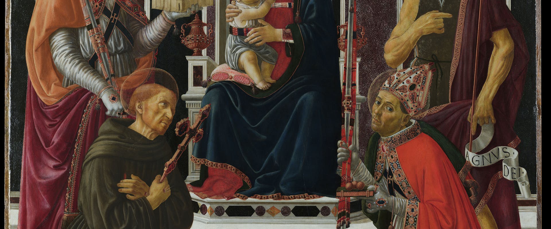 Verrocchio and his world in one of his lesser known works: the Macinghi Altarpiece restored