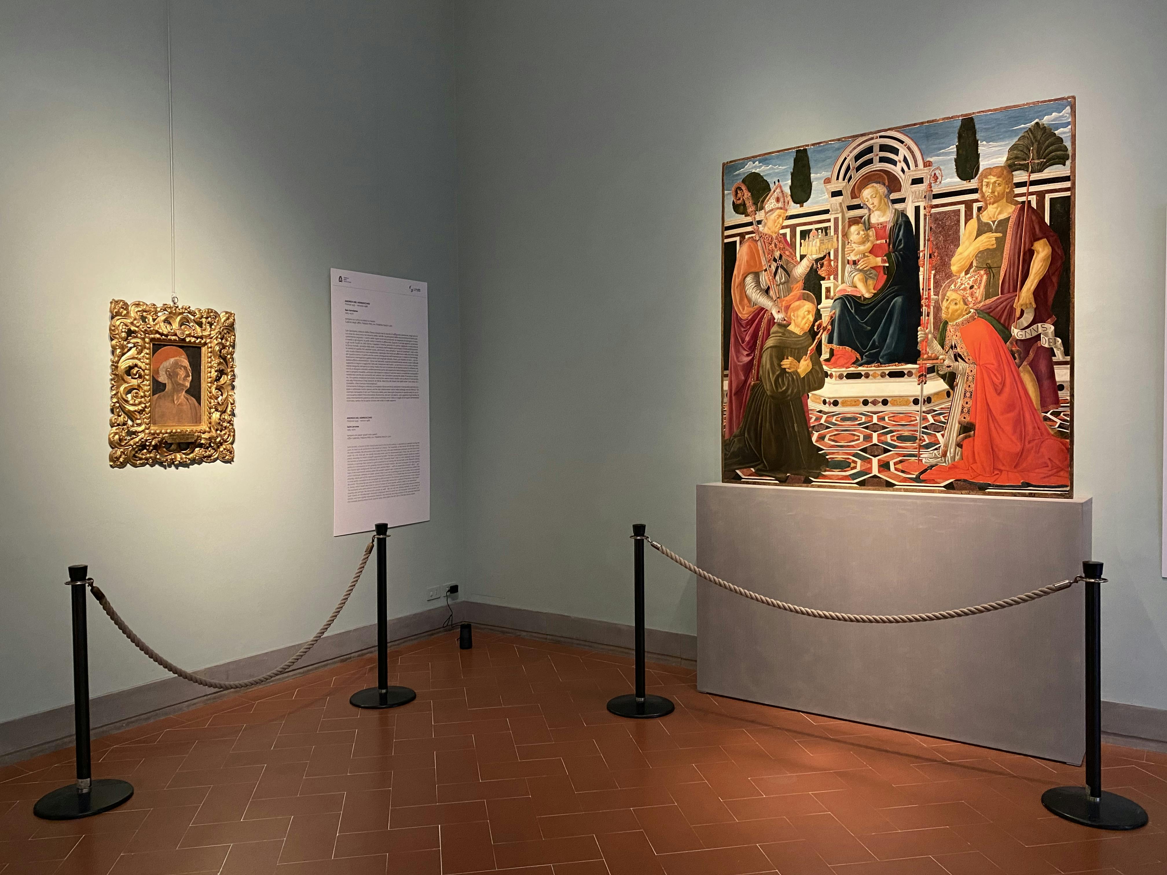 Verrocchio and his world in one of his lesser known works: the Macinghi Altarpiece restored