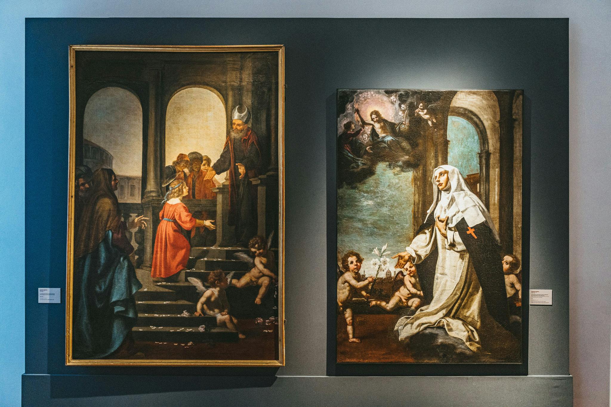 The paintings of Jacopo Vignali, from the Gallerie degli uffizi to San Casciano