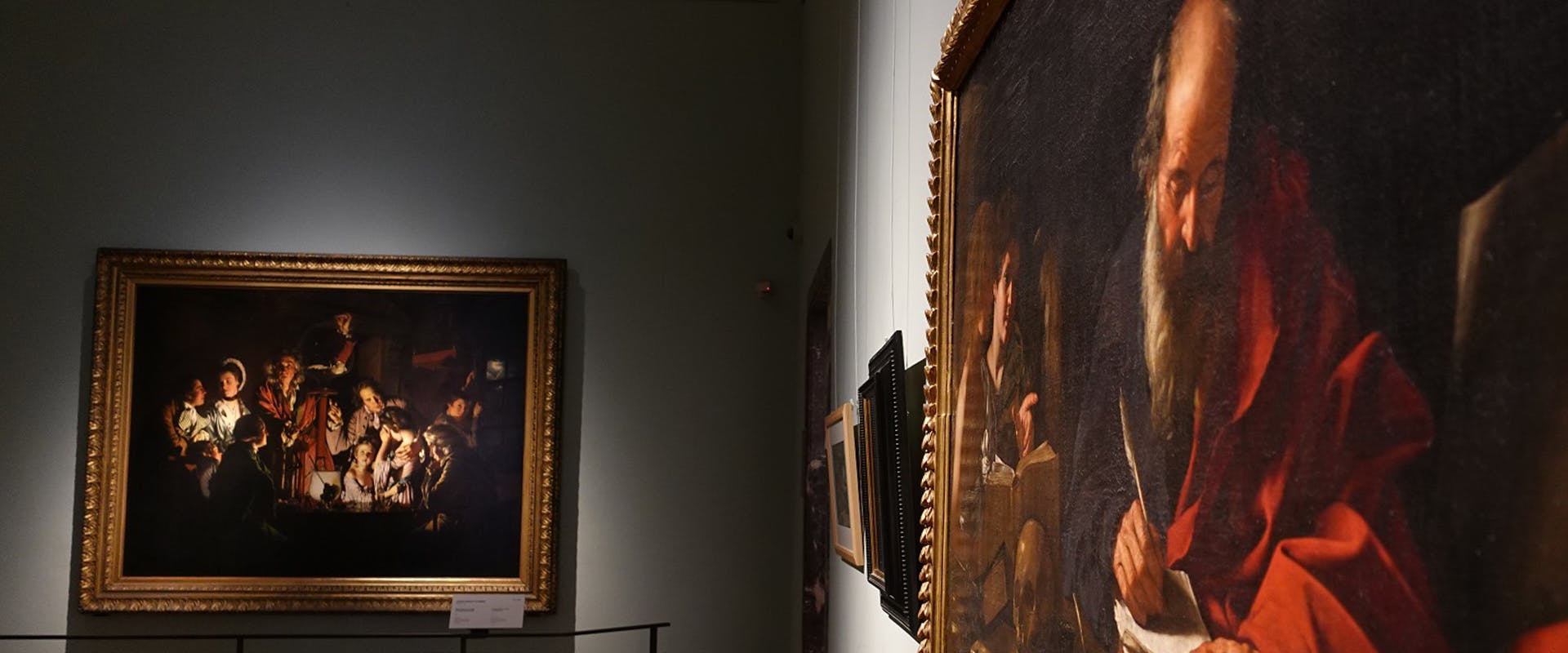 The renowned "Experiment" by Joseph Wright of Derby in Italy for the first time