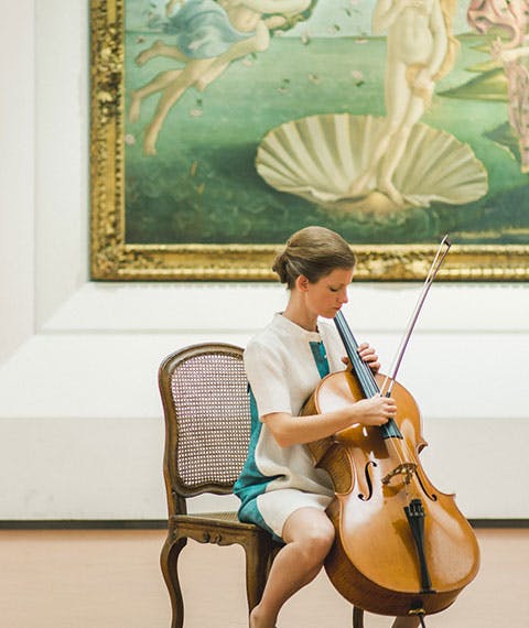 Concert for cello and voice by Naomi Berrill to celebrate the Family Pact and the Electress Palatine