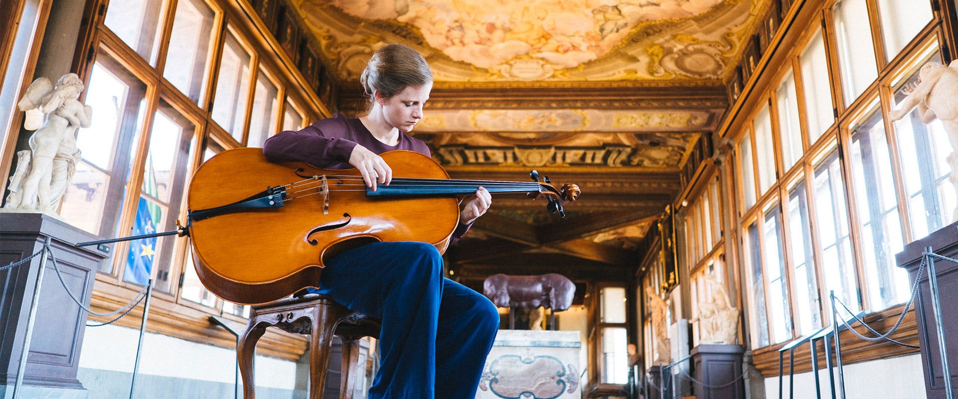 Concert for cello and voice by Naomi Berrill to celebrate the Family Pact and the Electress Palatine