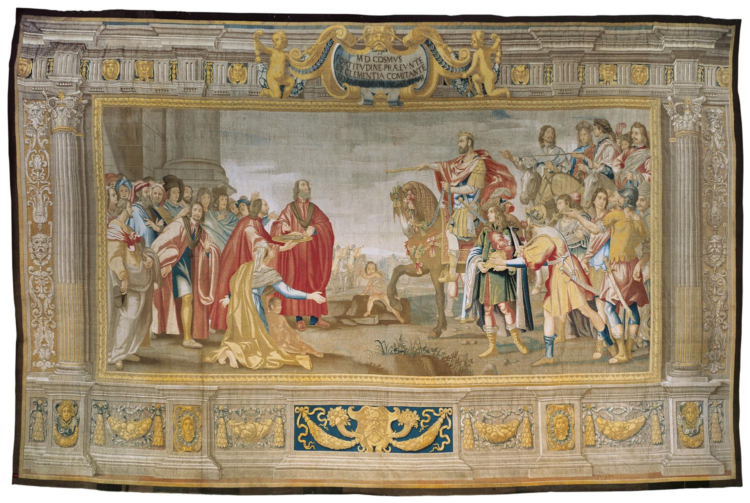 Weaving a Biography. The tapestries in honour of Cosimo I