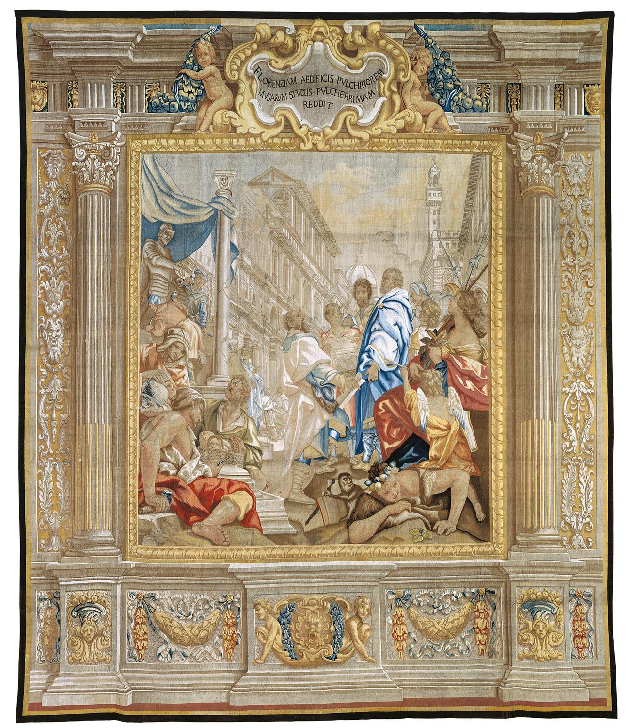 Weaving a Biography. The tapestries in honour of Cosimo I