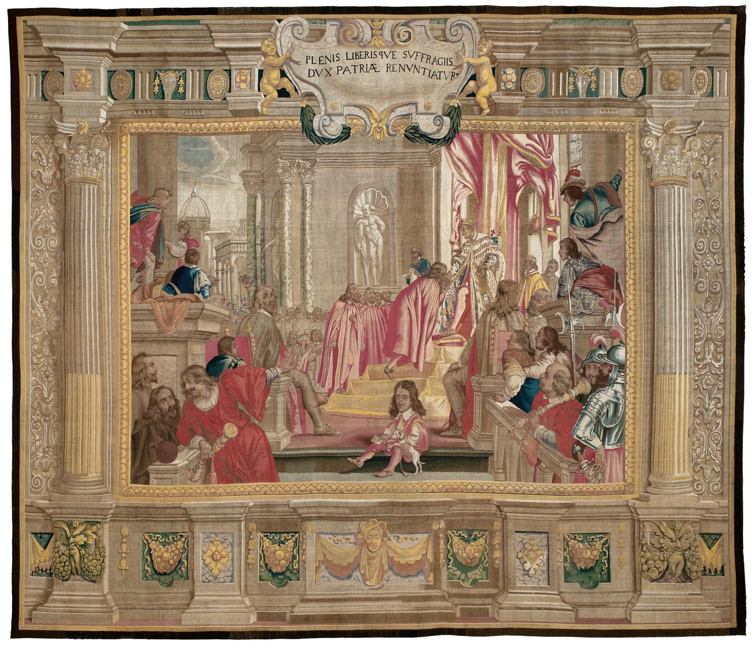 Weaving a Biography. The tapestries in honour of Cosimo I