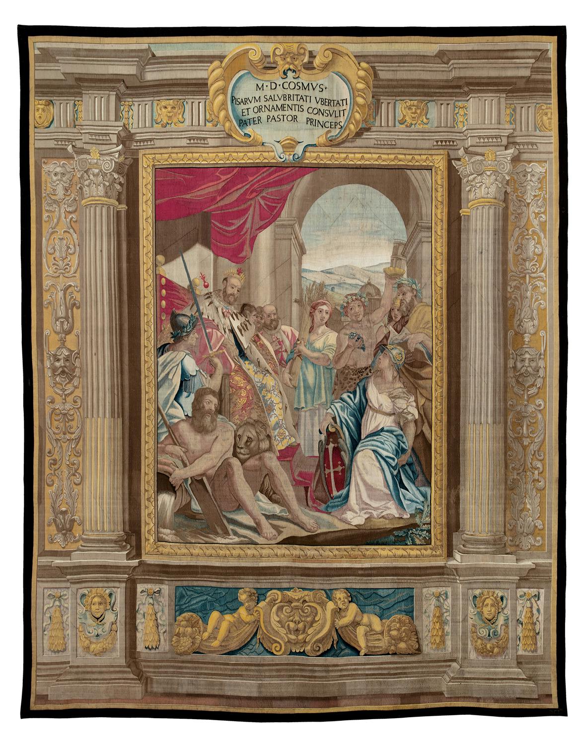 Weaving a Biography. The tapestries in honour of Cosimo I