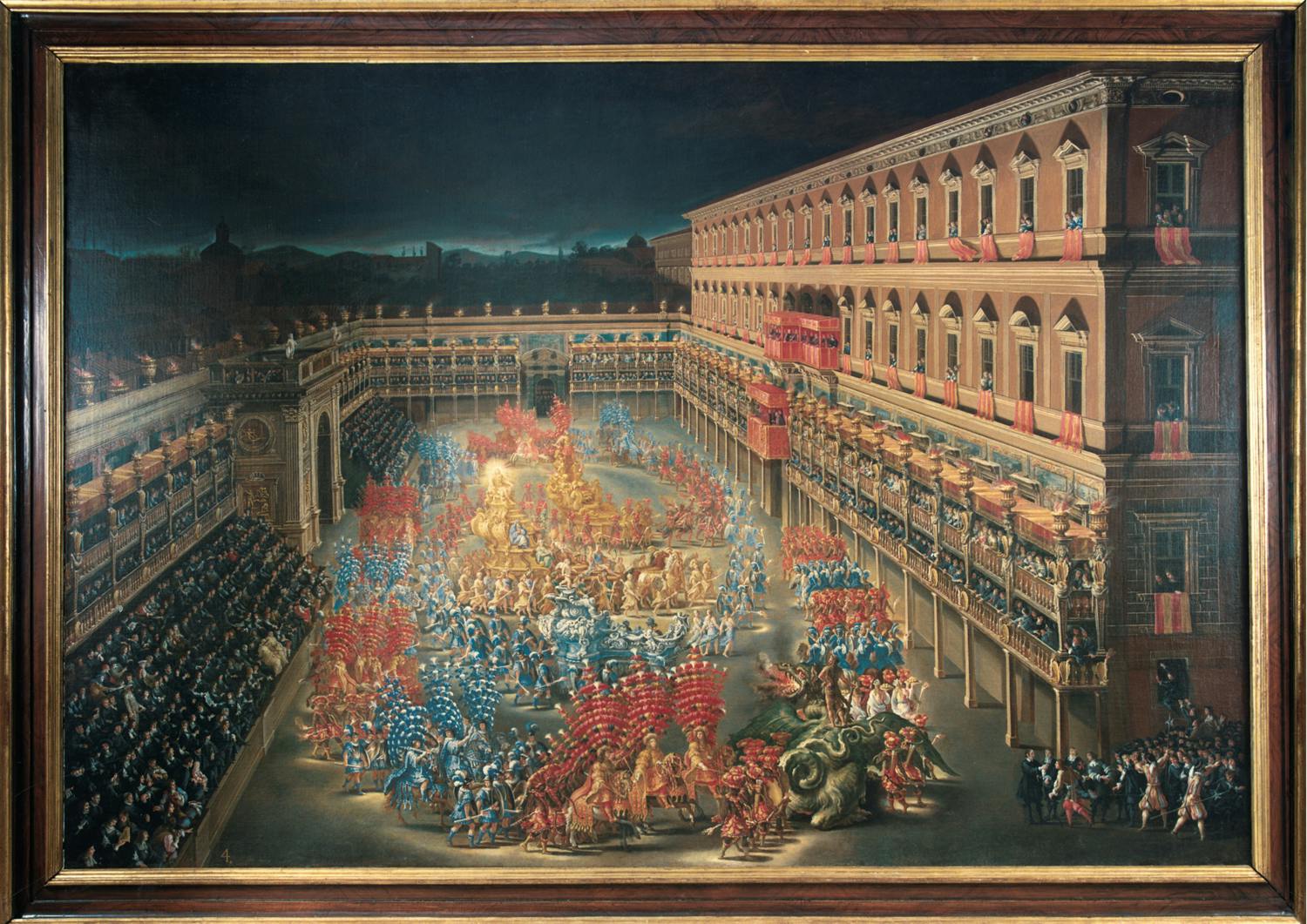 Johann Paul Schor's Golden Float.  The ephemeral splendour of the Baroque carnival