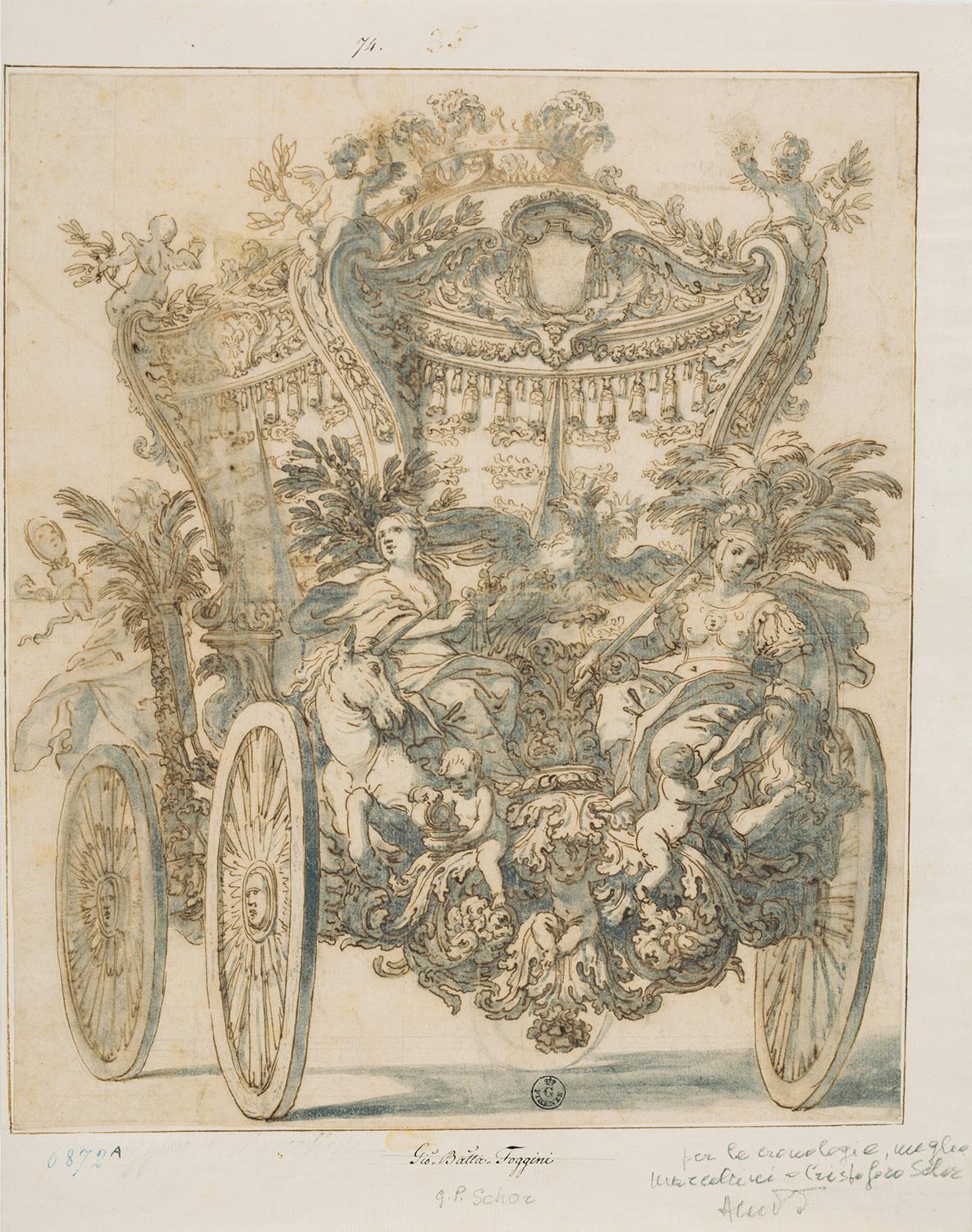 Johann Paul Schor's Golden Float.  The ephemeral splendour of the Baroque carnival