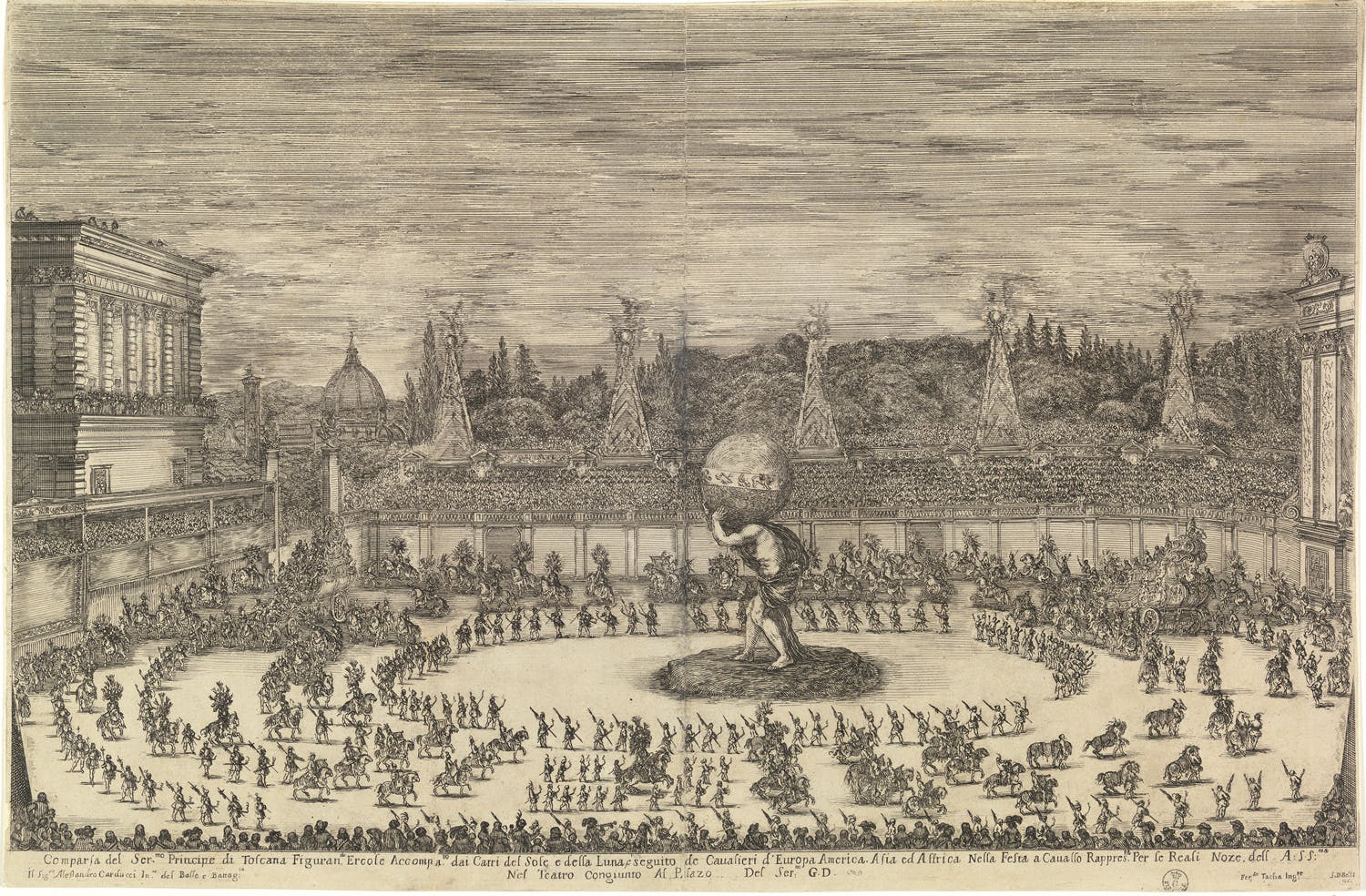 Johann Paul Schor's Golden Float.  The ephemeral splendour of the Baroque carnival