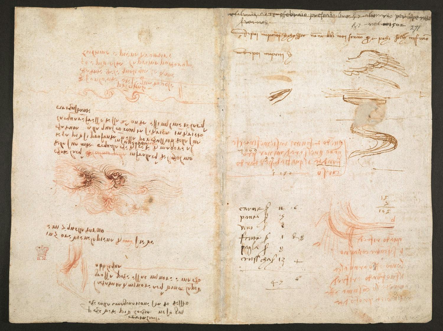 Water as Microscope of Nature. Leonardo da Vinci’s Codex Leicester