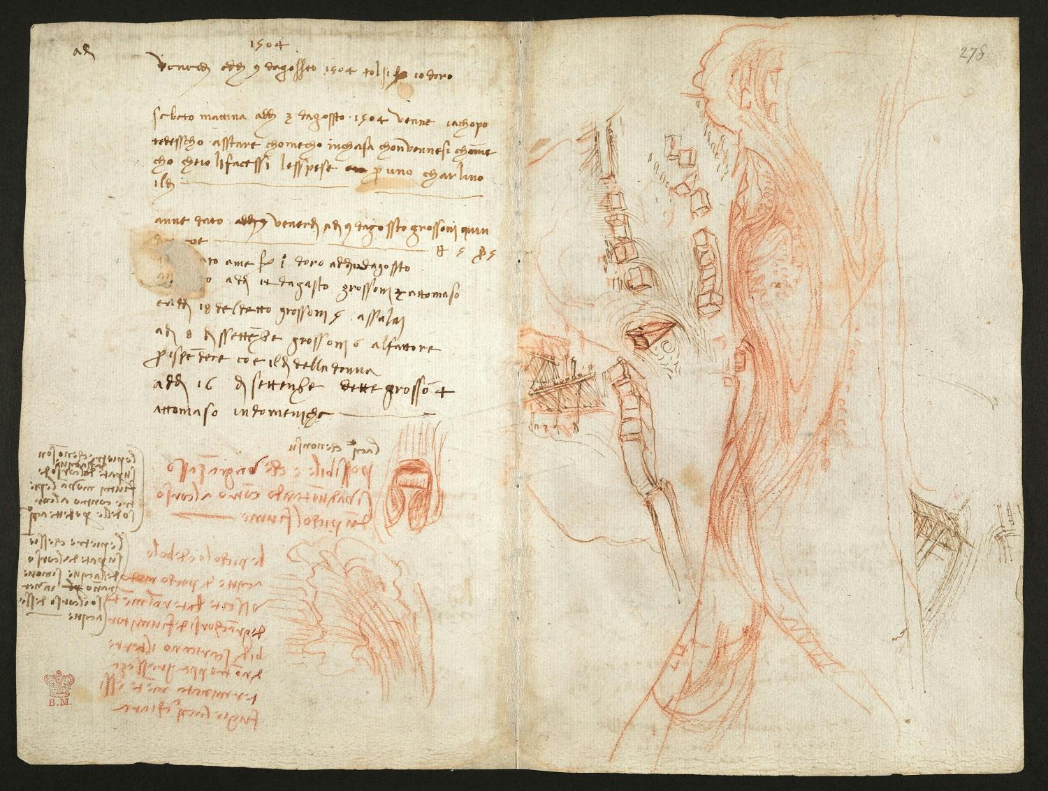 Water as Microscope of Nature. Leonardo da Vinci’s Codex Leicester