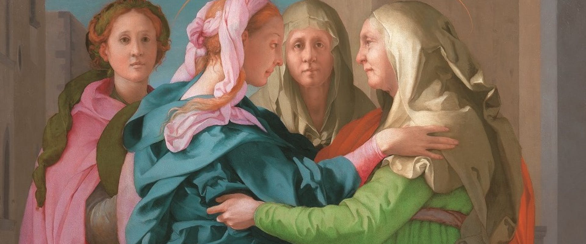 La Visitazione di Pontormo in Galleria Palatina La Visitazione di Pontormo in Galleria Palatina