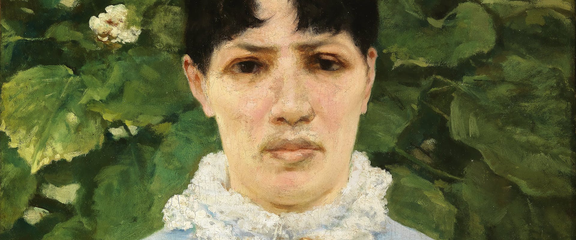 Le Gallerie degli Uffizi ricevono in dono il "Ritratto di signora in giardino", una delle opere più importanti e significative del percorso artistico di Silvestro Lega