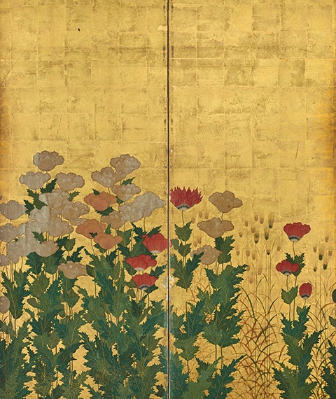Japanese Renaissance The Japanese Renaissance. Nature on painted screens from the 15th to ...