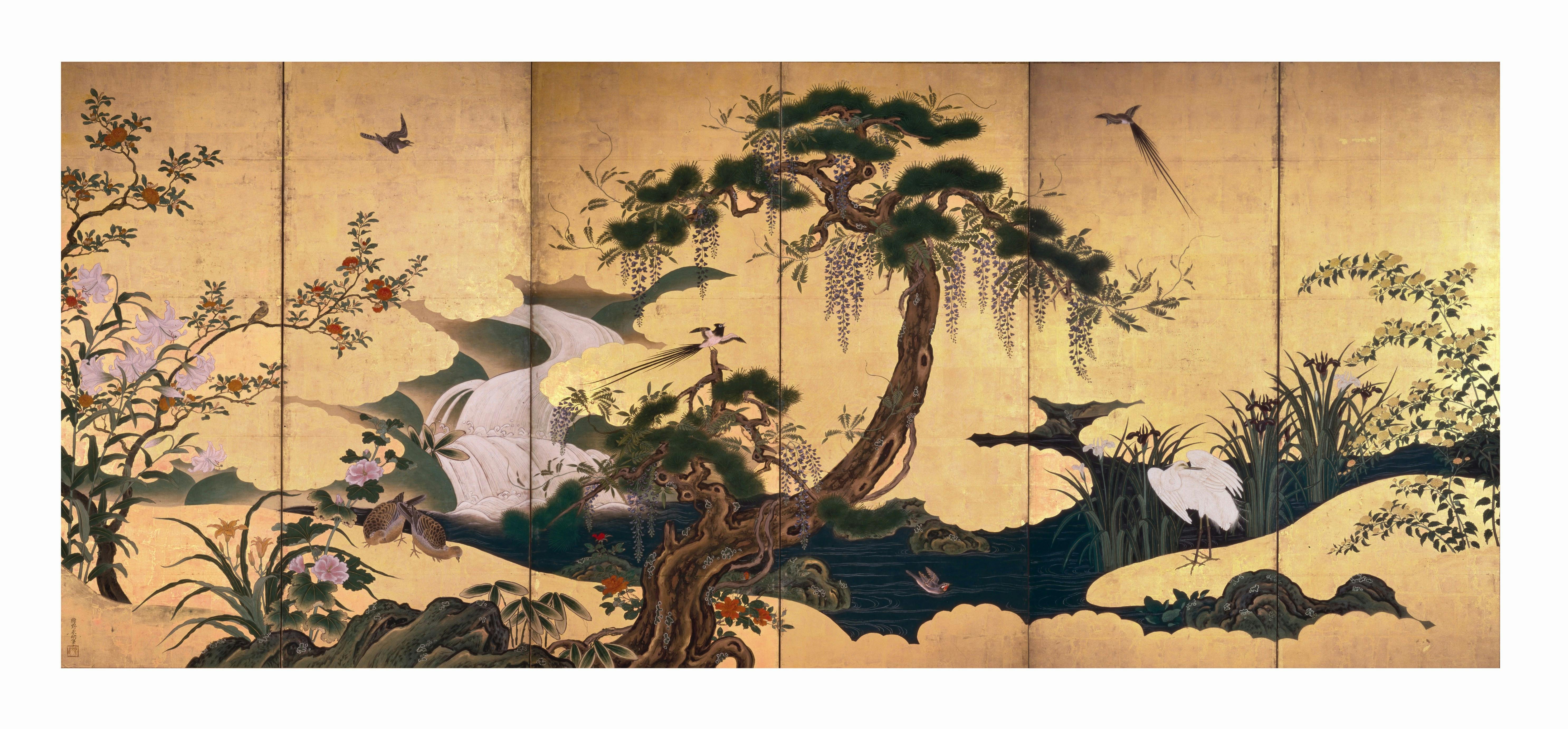 The Japanese Renaissance. Nature on painted screens from the 15th to the 17th centuries