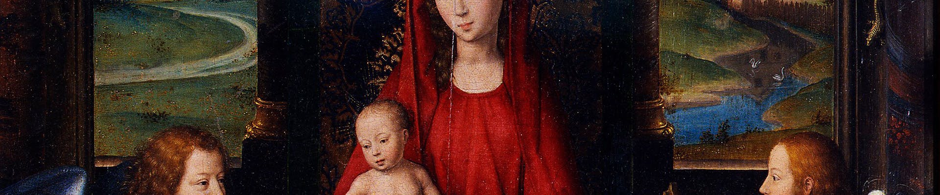 Hans Memling. Portrait of a young man praying from the Thyssen-Bornemisza National Museum Hans Memling. Portrait of a young man praying from the Thyssen-Bornemisza National Museum