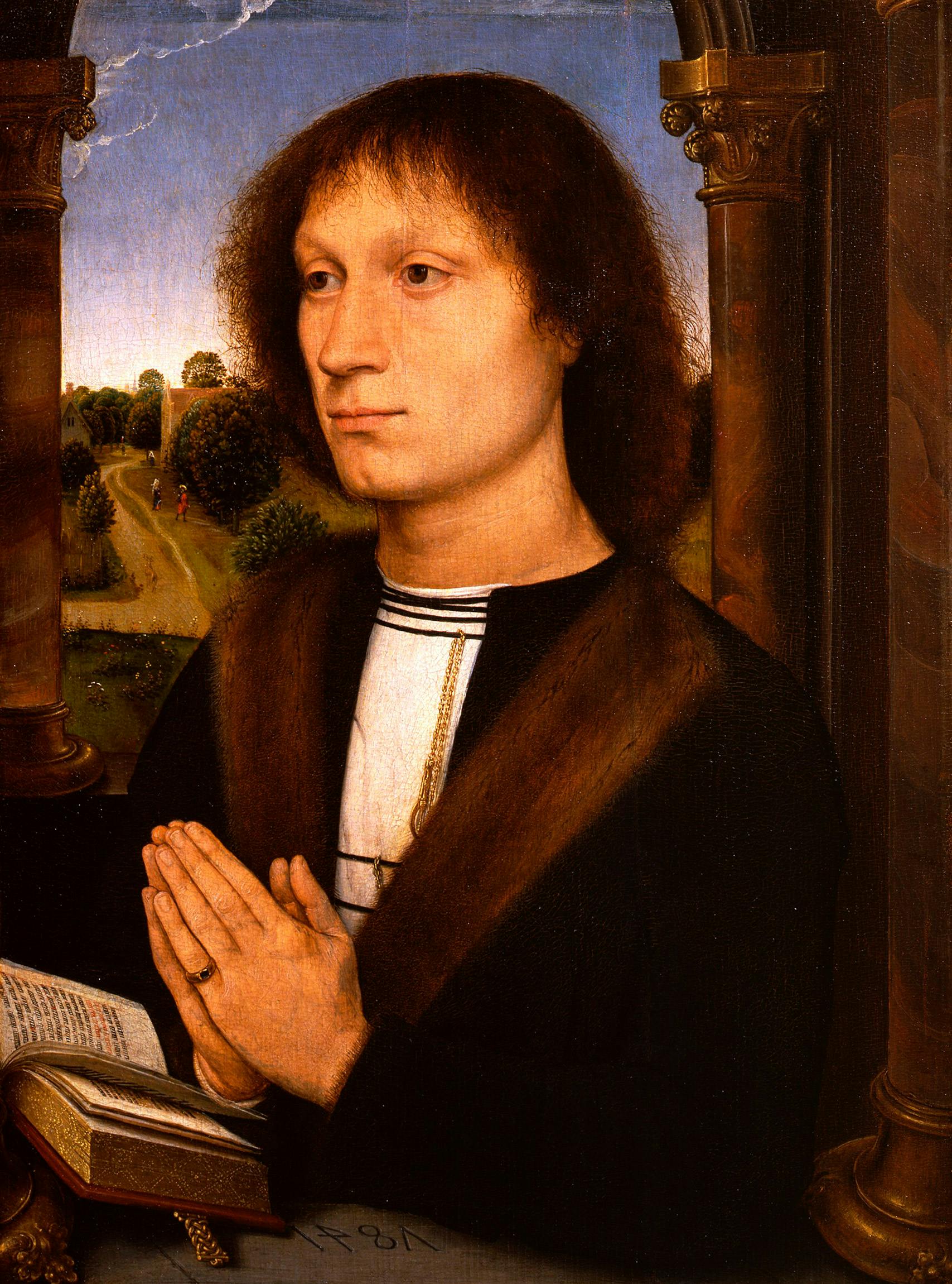 Hans Memling. Il Ritratto di giovane del Museo Thyssen-Bornemisza di Madrid