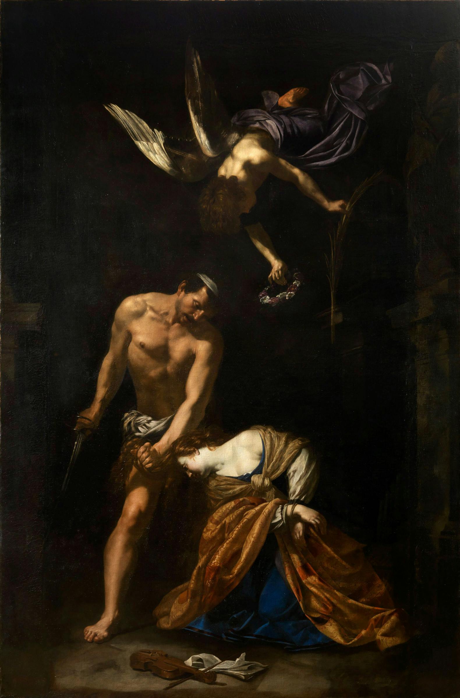 Caravaggio and caravaggeschi in Florence