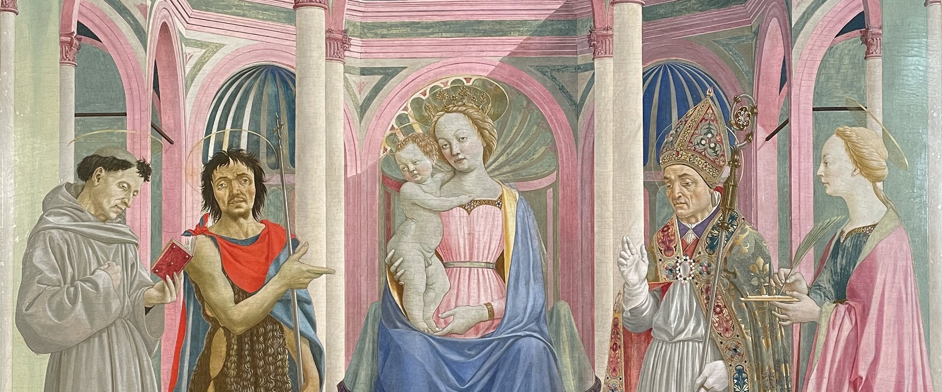 Presentato il restauro della Pala di Santa Lucia de' Magnoli di Domenico Veneziano Presentato il restauro della Pala di Santa Lucia de' Magnoli di Domenico Veneziano