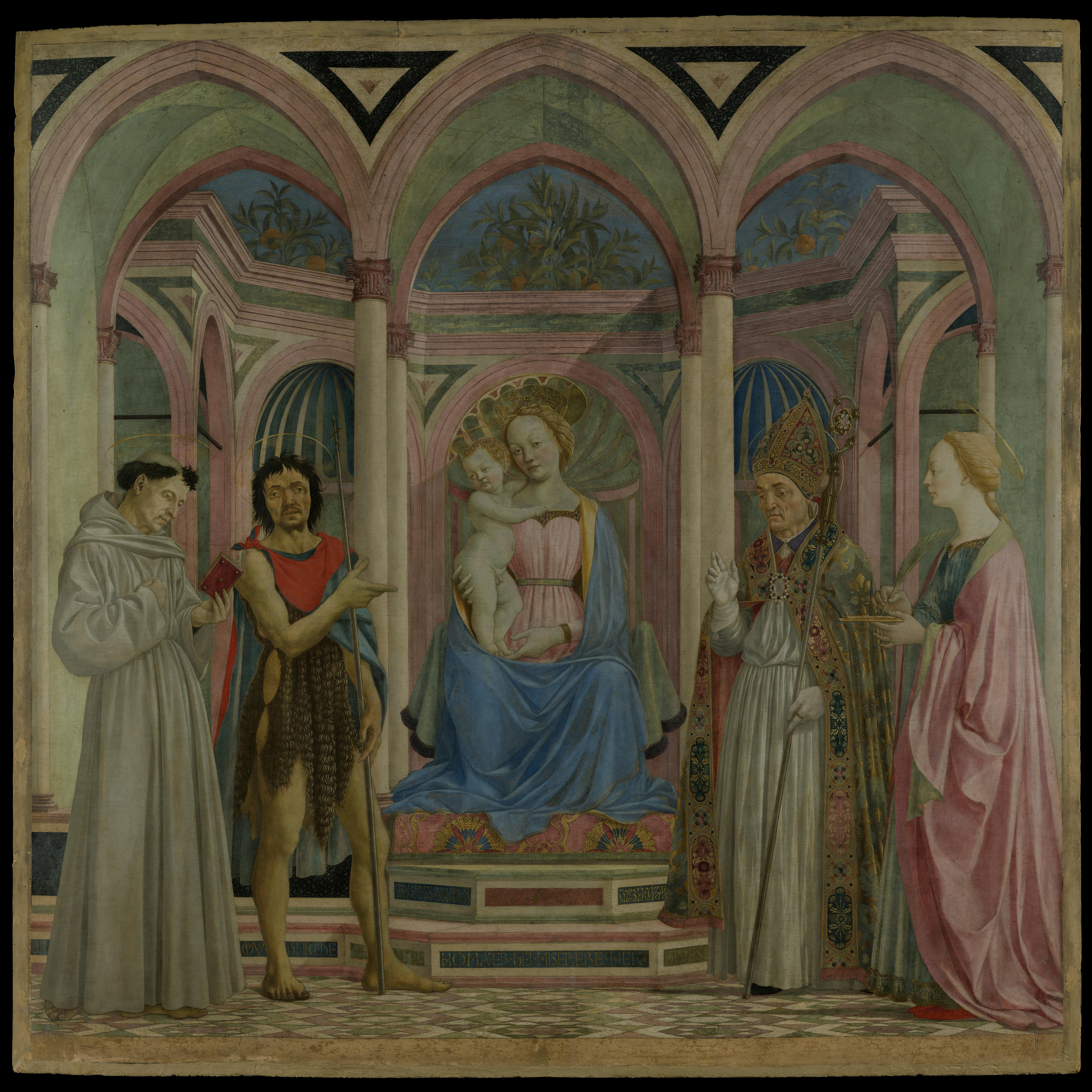 Presentato il restauro della Pala di Santa Lucia de' Magnoli di Domenico Veneziano