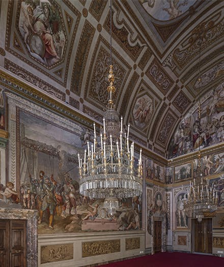 La Sala di Bona in Palazzo Pitti torna a risplendere